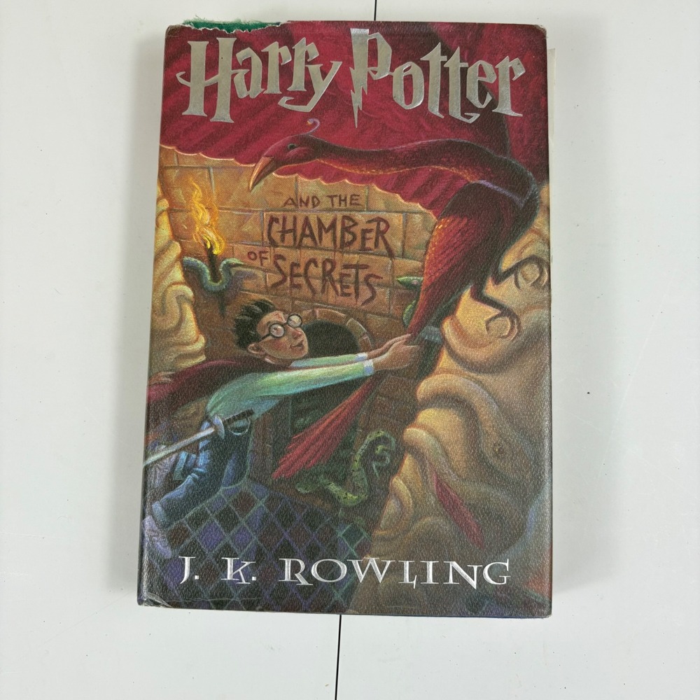Harry Potter Chamber of Secrets‎ Early US Printing 1999 Hardcover Rowling